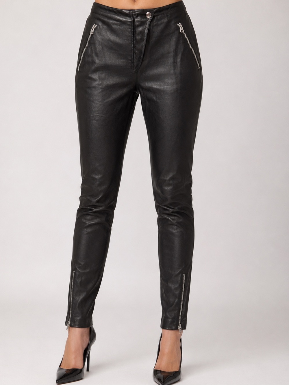 Rag & Bone's signature leather skinny pants/leggings